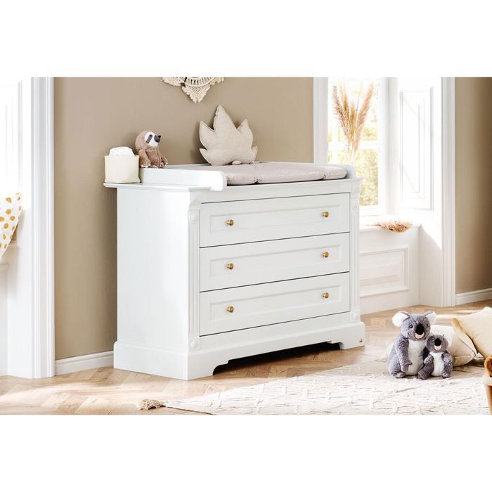 Meuble à langer Emilia Gold large - Édition limitée Meuble à langer Emilia Gold large - Édition limitée