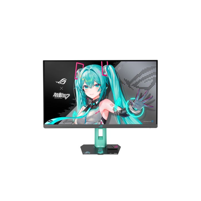 ASUS 27 LED ROG Strix XG27ACMEG G Hatsune Miku Edition - vue 3