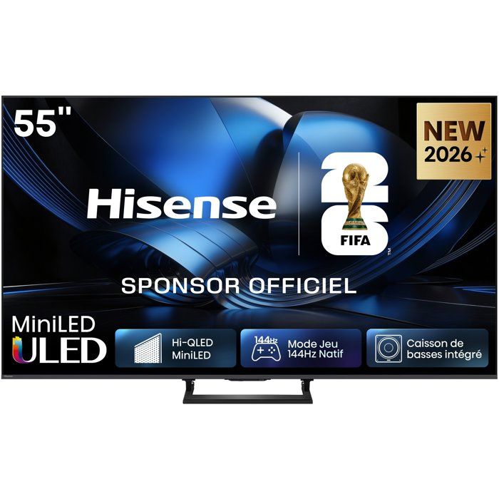 TV Hisense 55U7SE 2026 55 Mini LED ULED UHD 4K
