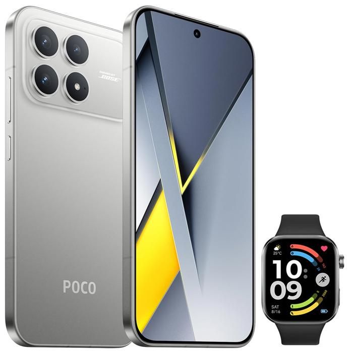 Xiaomi POCO F8 Pro 512 Go Argent - vue 5