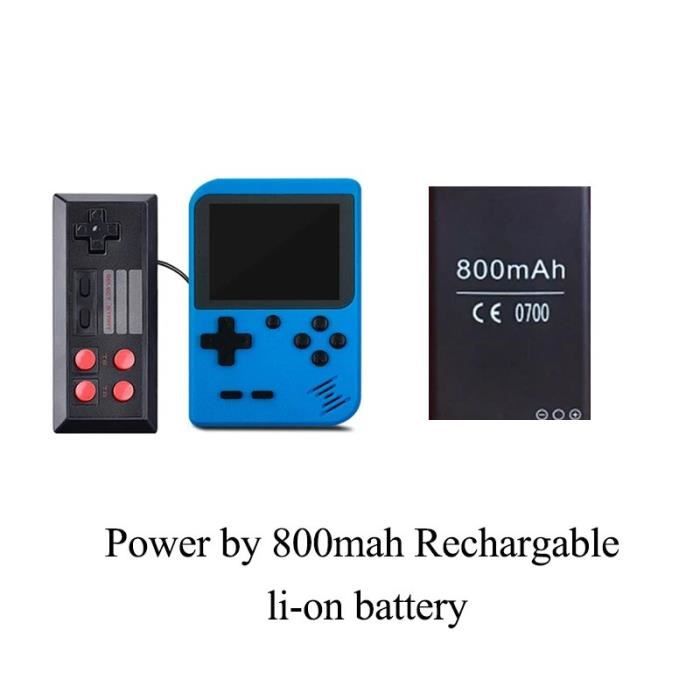 Console Portable Mini Rétro - 400 Jeux 8 Bits - émulation Retro Gaming Ordinateur Portable Rtx