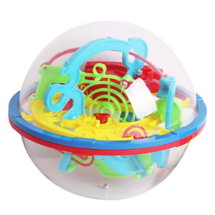 Labyrinthe 3D Avec Balle - Jeu éducatif Casse-tête Pour Enfants Et Adultes, 30 Défis