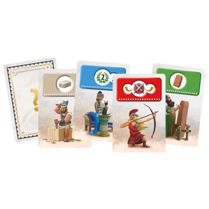7 Wonders : Architects - Unbox Now - Jeu Famille de Société pour