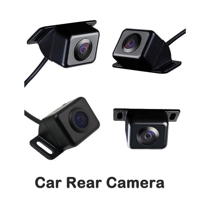 Cam/éra de recul vue arri/ère de Reverse Syst/ème Camera filaire /étanche Grand Angle de 170 degr/és HD Couleur invers/ée Cam/éra pour voiture