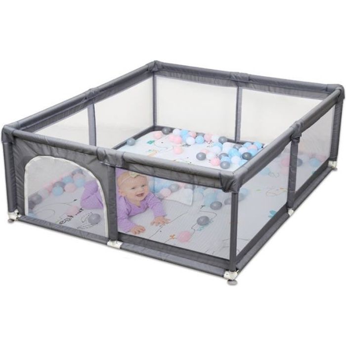 Einfeben Parc Pour Bebe System Parc Bebe Pliable 180 150 68cm Parc Xl Parc Bebe Centre D Activites De Parc Pour Enfants Cdiscount Puericulture Eveil Bebe