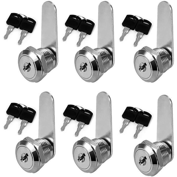 3 Pcs Serrure Boîte Aux Lettres 20mm, Serrure De Boite Aux