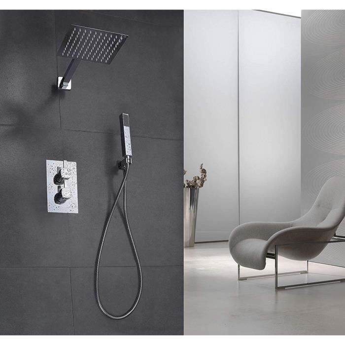 Colonne douche encastrable thermostatique, Système de Douche encastré