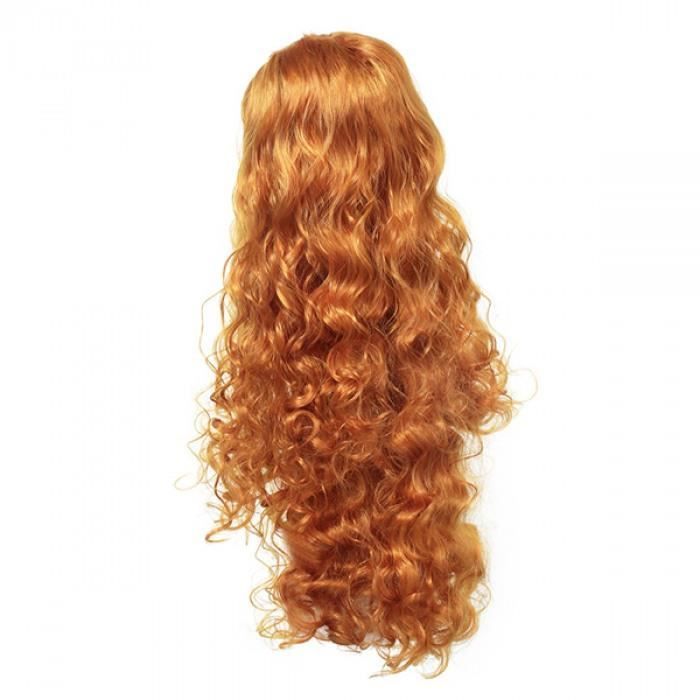 perruque raiponce tresse