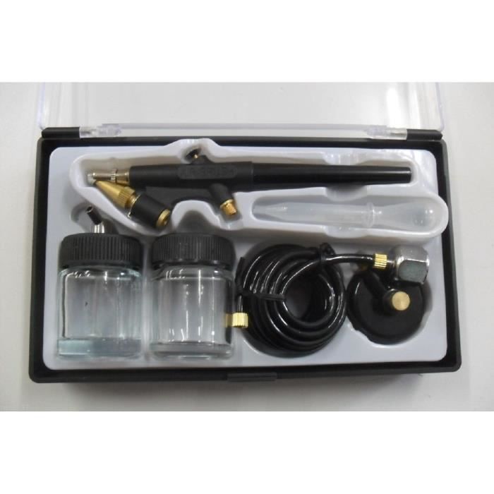 Coffret Basique Aerographe Simple Action Plus Accessoires Loisirs Creatifs Cdiscount Maison