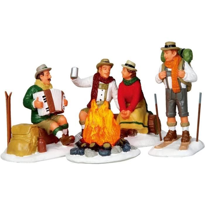 Personnages village de noel store