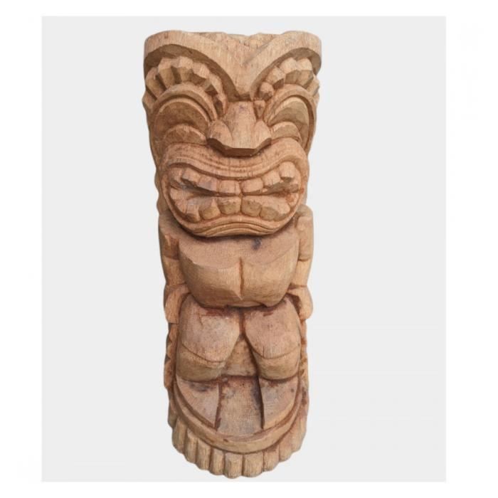 Garneck Figurine Hawaïenne En Résine 13,5 Cm Ornement Tiki Planche De Surf Décoration Intérieure Et Extérieure Pour Jardin Bar Patio Chambre Table Thème