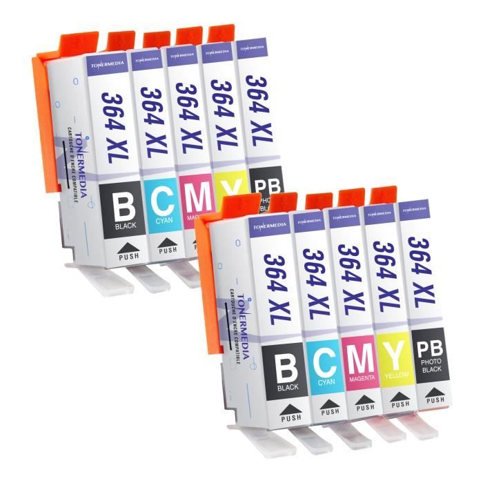 Cartucce Per HP 5520 6510 Cartucce Stampanti Compatibili HP 364 XL – Set Da 4, Con Chip, Per Photosmart 5520, 6510, 6520 E Altri Ricambio Per HP 5520 6510 - Foto 9