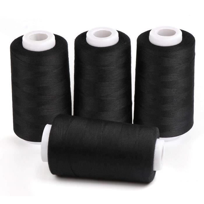 10 élastiques pack de couture essentiel noir /& blanc assortis longueurs pour tout usage