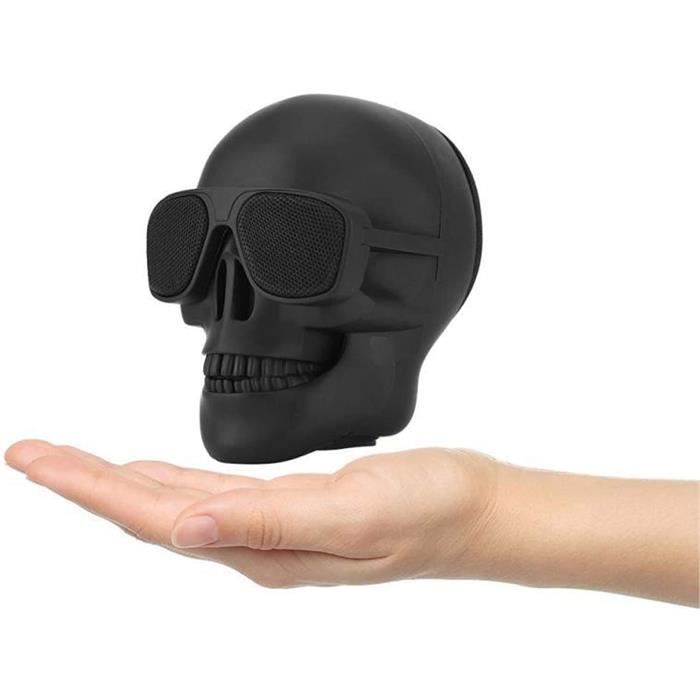 Têtes De Mort Enceinte Bluetooth Crâne HautParleurs Bluetooth Sans Fil Portables Skull Speaker