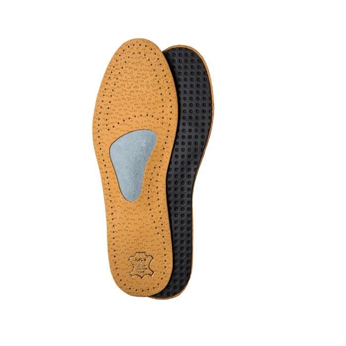 Semelles Orthopédiques Kaps 'Relax' En Cuir - Pour Pieds Plats, Absorbant Les Chocs - Fabriqué En Europe