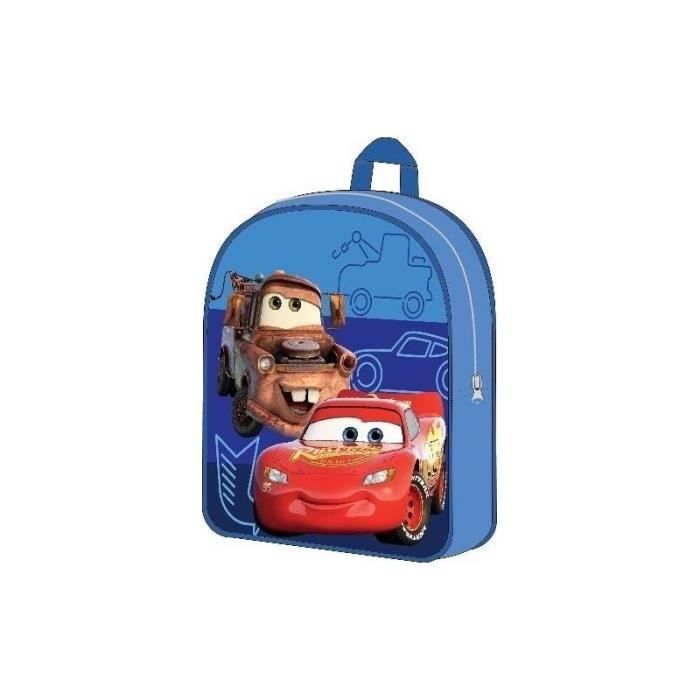 Sac À Dos Cars Disney 30 Cm Cdiscount Bagagerie Maroquinerie