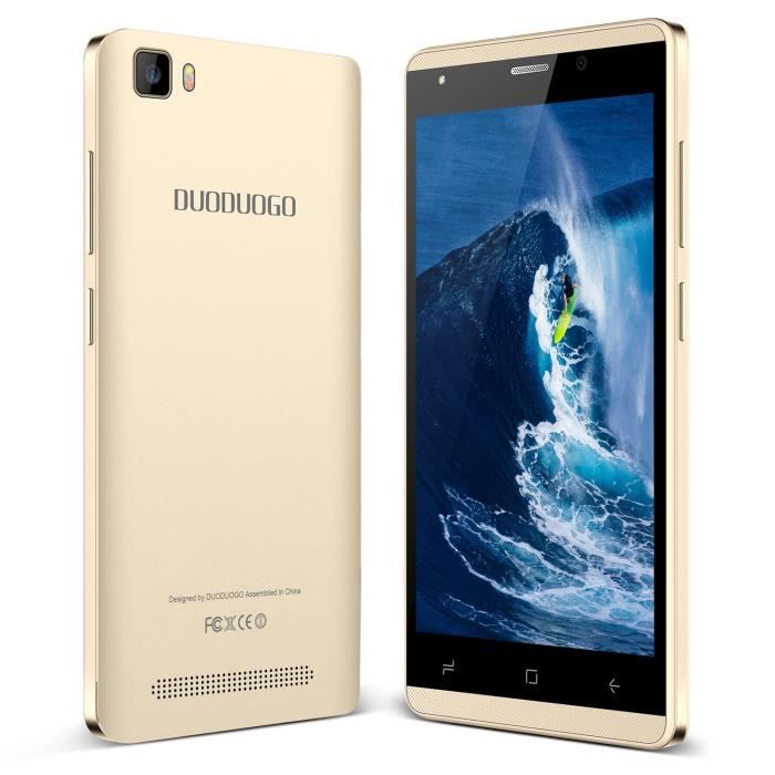 Smartphone HD 4G débloqué DUODUOGO J3 Android 9.0 pouces double carte