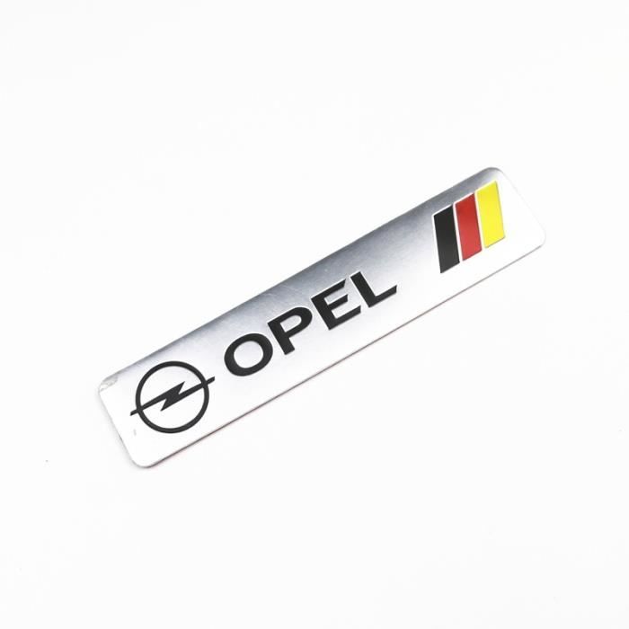 Tuning extérieur,Autocollants de décoration de voiture, logo 3D en Aluminium, Badge pour Opel Astra H - Type For OPEL 3