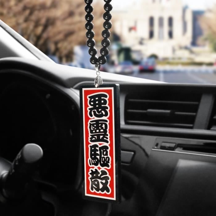 Objets décoratifs,rétroviseur de voiture de Style japonais, pendentif de  mode, accessoires d'ornement automobile, charme