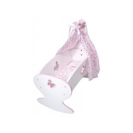 Berceau A Bascule En Bois Poupee Calinou Li Achat Vente