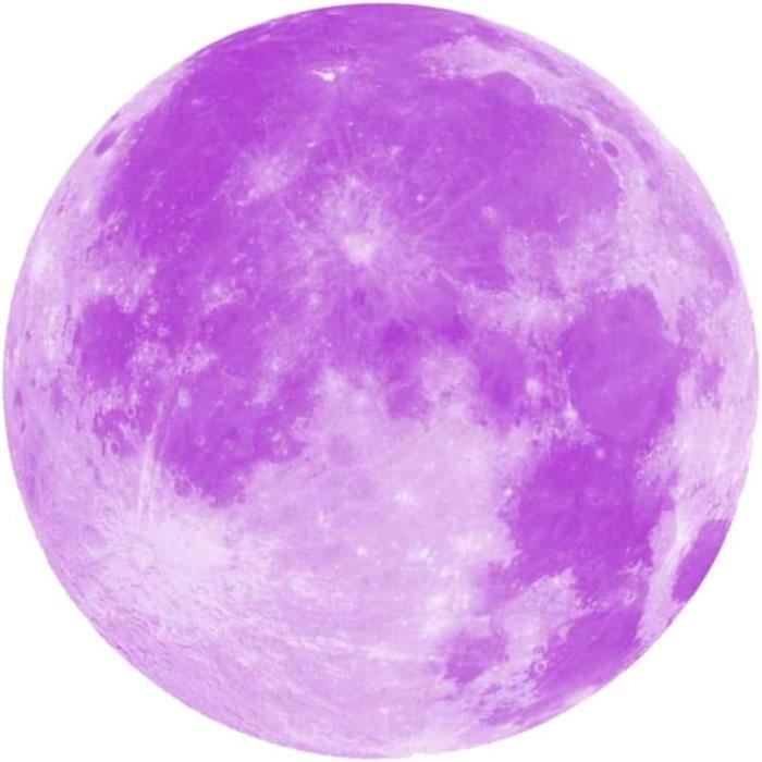 Lune Sticker Etiquette Autocollante Stickers Muraux Autocollants Ronds Lune ...