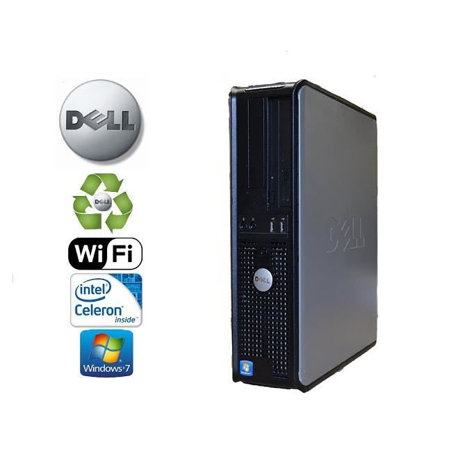Vente Ordinateur de bureau Unité CentraleDell Optiplex 380 SSF Celeron 2.5Ghz RAM 4GO HDD 320 GO Wifi Windows 7 pas cher Vente Ordinateur de bureau Unité CentraleDell Optiplex 380 SSF Celeron 2.5Ghz RAM 4GO HDD 320 GO Wifi Windows 7 pas cher