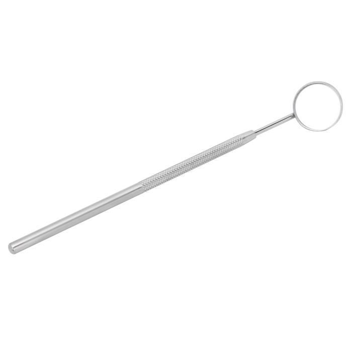 Pack De 10 Miroirs Dentaires Avec Poignées - Acier Inoxydable, Outils Diagnostic, Neuf, Garantie 3 Ans