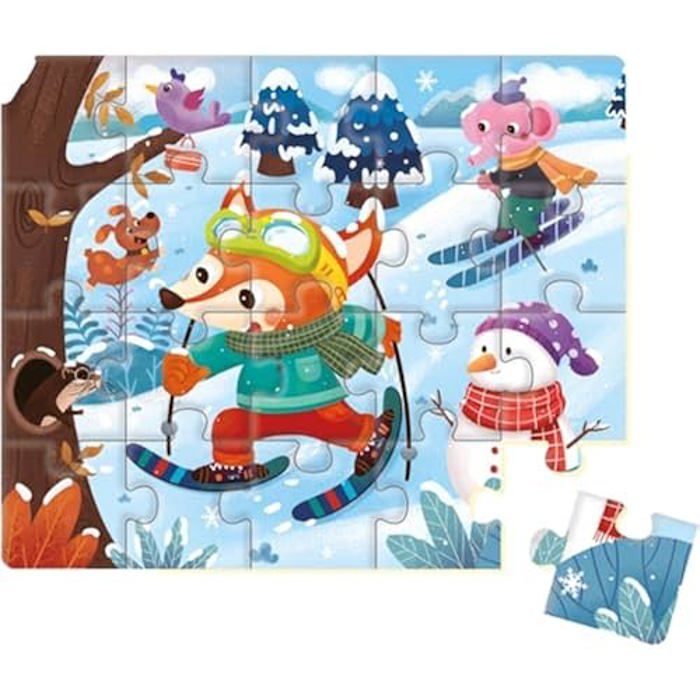 Puzzle Enfant 1 2 3 4 Ans, Jouets Montessori Éducatifs D'Éveil Puzzle