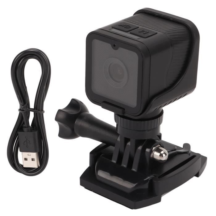 Mini Caméra D'action Magnétique 1080P - Écran 0.63", Angle 120°, Vision Nocturne, Pour Sports Et Aventures