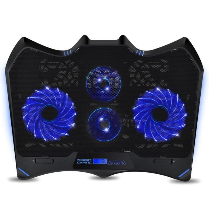 Empire Gaming Refroidisseur Pc Portable Gamer Wind Tornado Blue