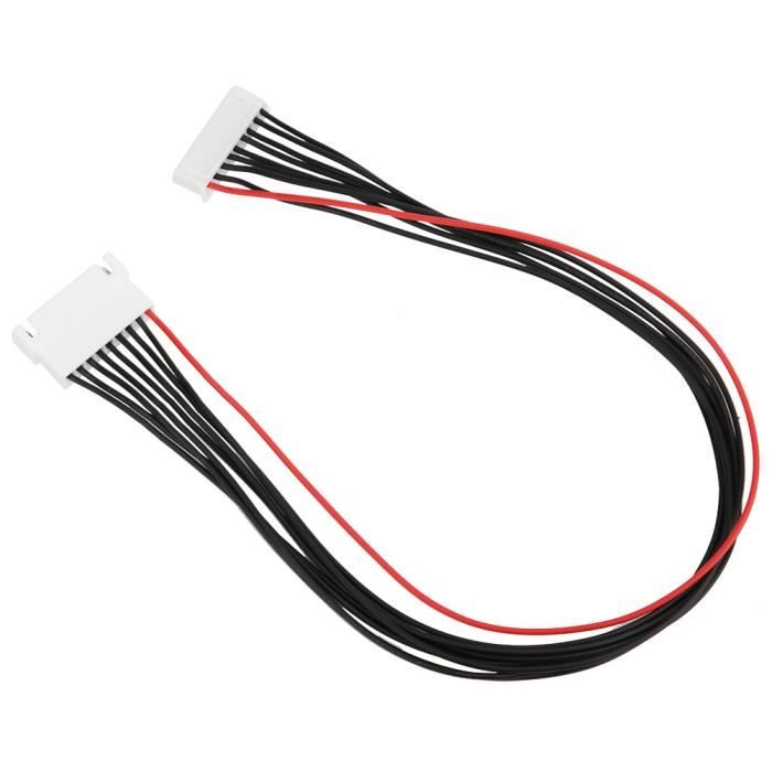 LINSYRC Lot de 10 connecteurs d'équilibrage 4S 5 broches mâle JST-XH RC Lipo connecteur adaptateur avec câble en silicone 15 cm 22 AWG (4S 5 broches LINSYRC Lot de 10 connecteurs d'équilibrage 4S 5 broches mâle JST-XH RC Lipo connecteur adaptateur avec câble en silicone 15 cm 22 AWG (4S 5 broches