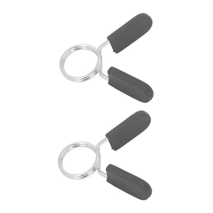 Colliers Long Pour Haltères Strongman / Bodybuilding - Taille Standard - Occasion Noir