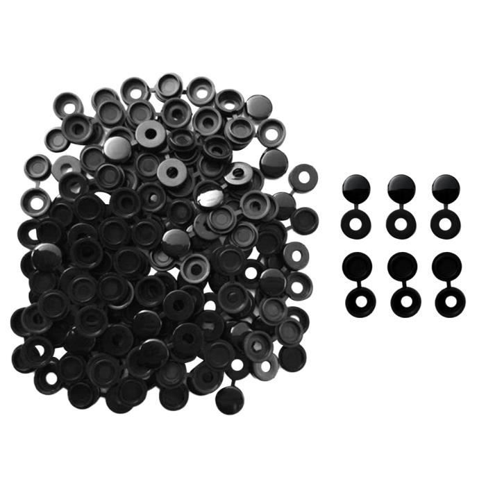 COOLHIYA 4pièces Vis Écrou Plastique pour Toboggan Garçon Fille Capuchon De Vis Robuste Facile à Installer Et Sécurisé pour Escalier Et Toboggan Extérieur Garçon Fille Accessoire De Remplac