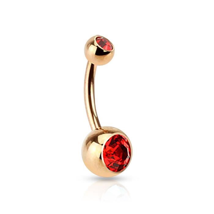 Piercing Nombril Artificiel Strass - Autocollant, Lot De 4, Pour Enfants/Test, Multicolore