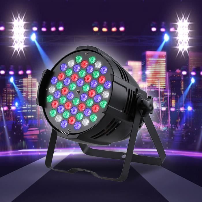 Lumière de scène avec support Effect Stage DMX-512 Disco Éclairage de scène  DJ LED RGB Projecteur Décoration Fête Bar Club - Cdiscount TV Son Photo
