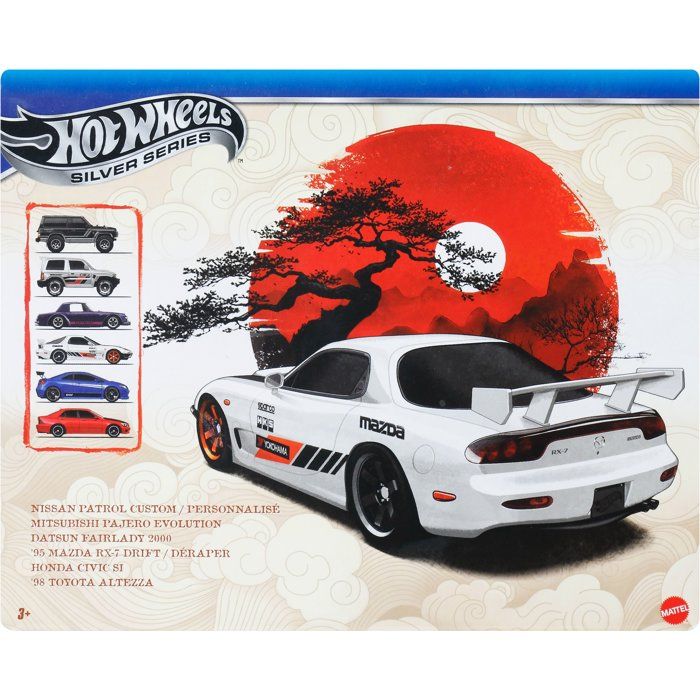 Coffret véhicules HOT WHEELS Street of Japan JLB23 6 véhicules Die cast Collection
