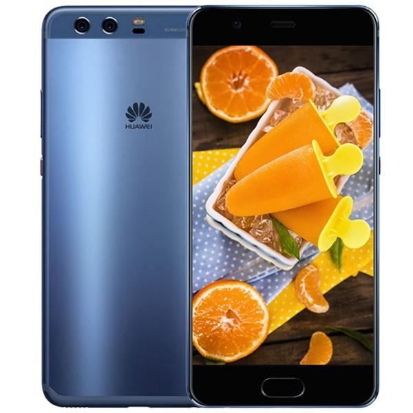 Vente T&eacute;l&eacute;phone portable HUAWEI P10 Plus 4 Go RAM 64 Go ROM Android 7.0 4G 5.5 pouces 20.0MP + 12.0MP double caméra arrière-BLEU Version Internationale pas cher