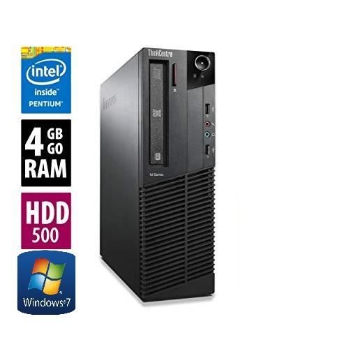 Vente Ordinateur de bureau LENOVO THINKCENTRE M81 - Intel Pentium Dual Core G620 2.6Ghz - RAM 4Go DDR3 - HDD 500Go - Windows 7Pro 64bit pas cher Vente Ordinateur de bureau LENOVO THINKCENTRE M81 - Intel Pentium Dual Core G620 2.6Ghz - RAM 4Go DDR3 - HDD 500Go - Windows 7Pro 64bit pas cher