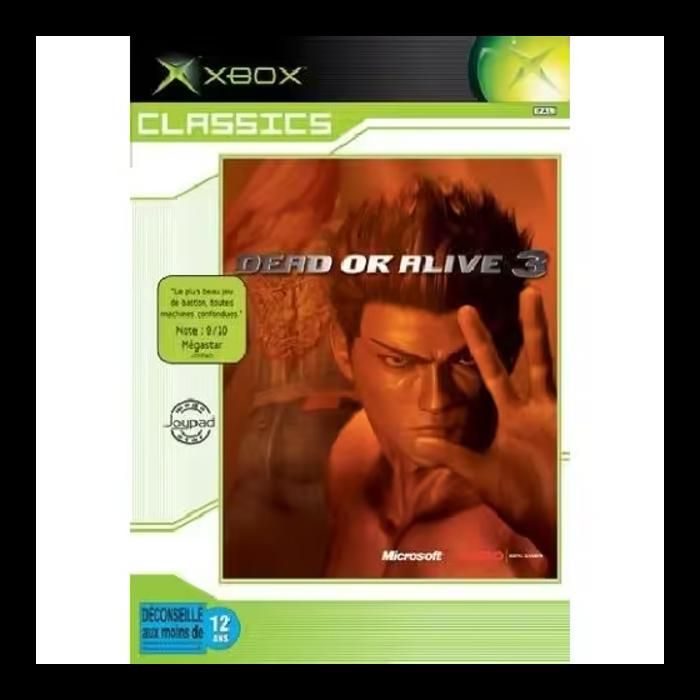 Xbox 1Ere Jeu Vidéo - Xbox 1Ère - Dead Or Alive Classics - Combat - État Correct