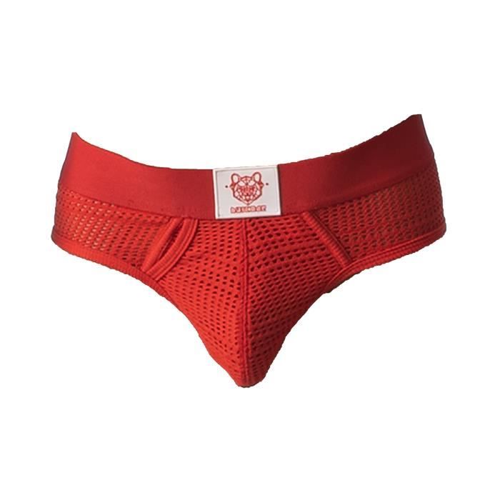 Casey Kevin Slip Homme Sexy Mesh Confort Sport Respirant Sous-vêtements