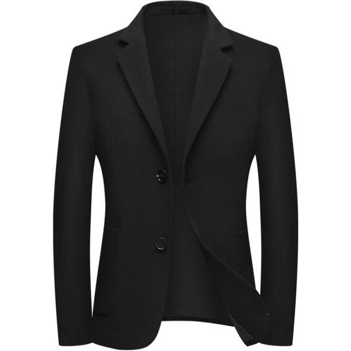 Veste de costume noir hot sale