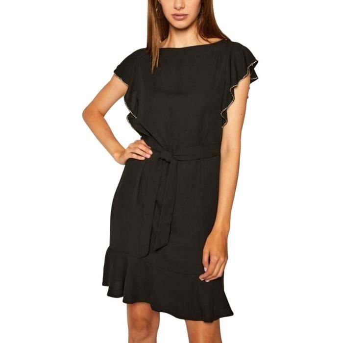 robe fluide noire