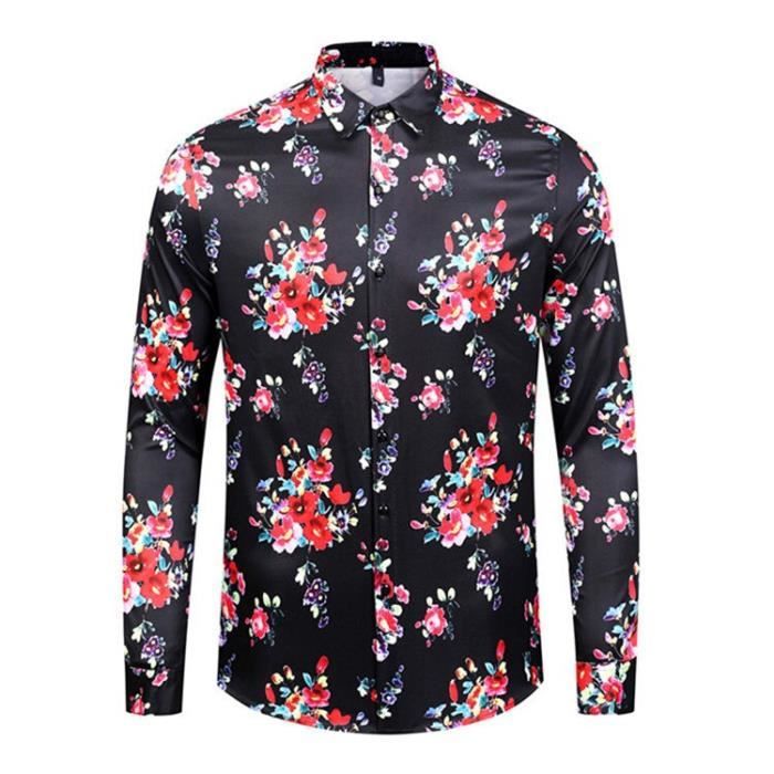 Chemise Chemise royale de luxe manches longues pour homme