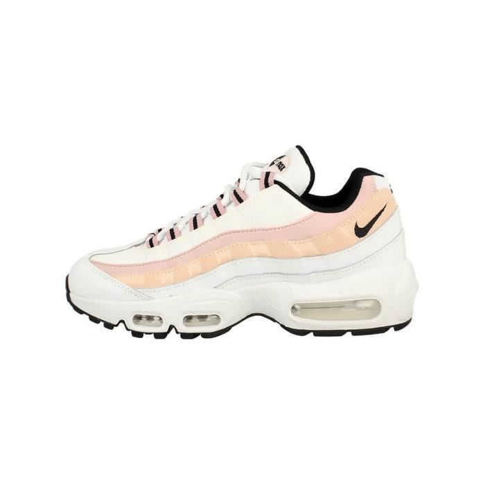 Air max 90 femme noir et rose - Cdiscount