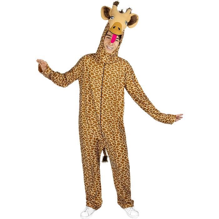 Cape à Capuche Halloween Adulte Style Girafe / Sorcière - Polyester, Longueur 147 Cm, Pour Carnaval & Cosplay - 1