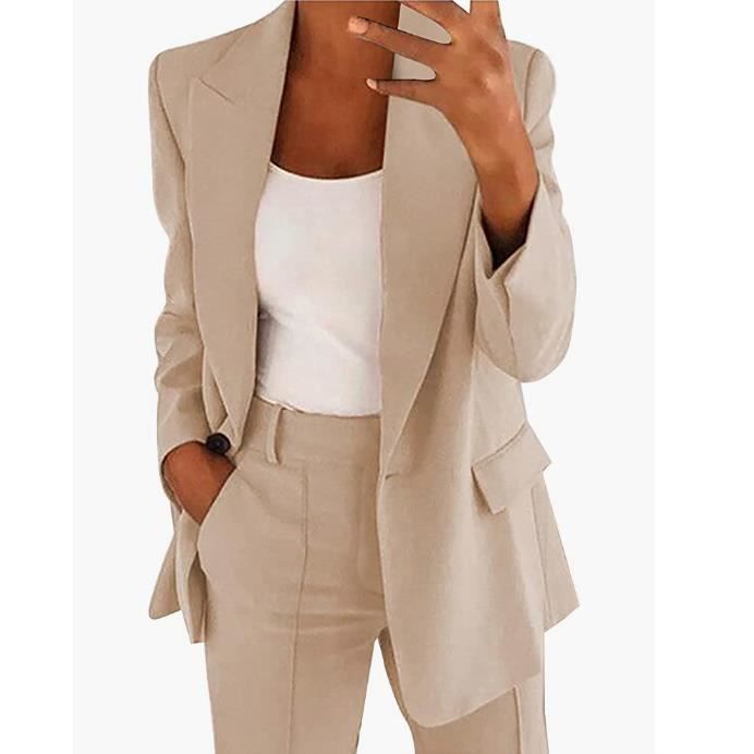 Veste blazer longue sale