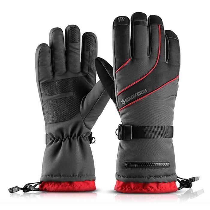 Gants Ski Homme Isolés et Imperméables