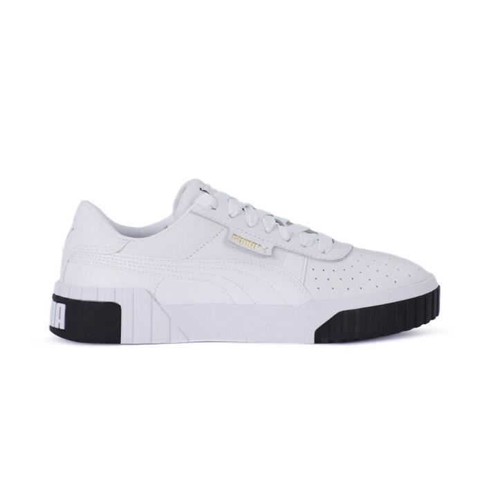 Puma cali blanche shop pas cher