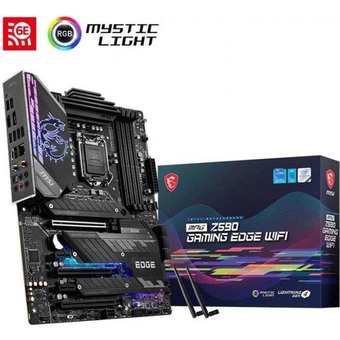 MSI Carte mère MPG Z590 Gaming Edge Wifi - Msi