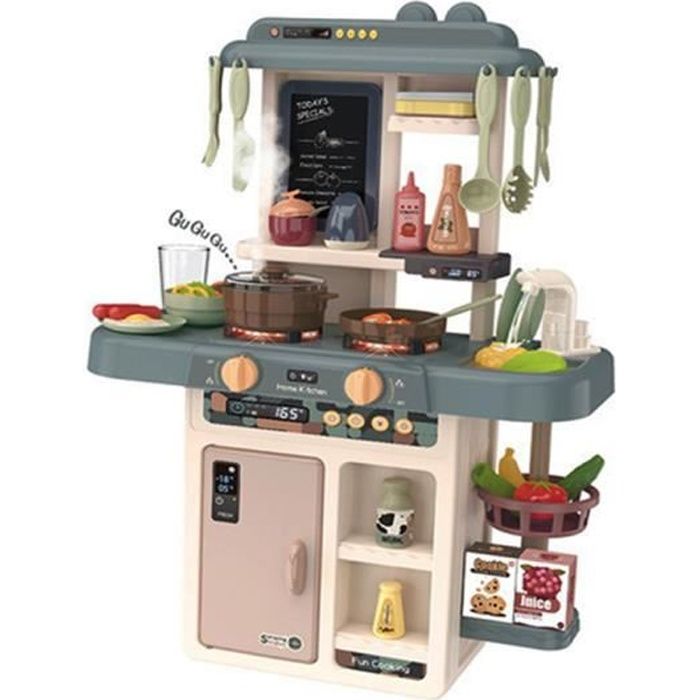Set De Barbecue Jouet Pour Enfants 3-6 Ans - 35 Pièces, Alimentaires Factices Et Accessoires De Cuisine